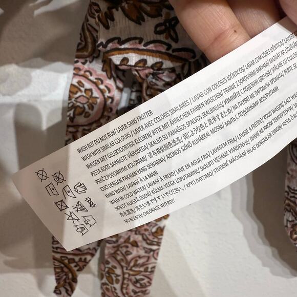 Minkpink Jedda Crop Blouse in Paisley Sz XL NWT - Picture 6 of 13